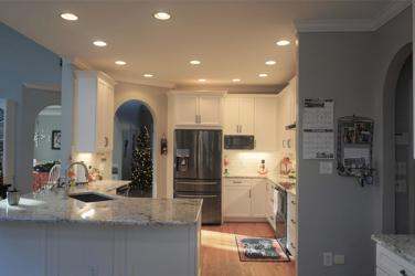 Custom White Kitchen
